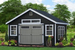 Wooden Classic Storage Shed from PA - Traditional - Granny 