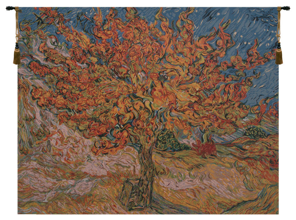 The Mulberry Tree - Van Gogh Tapestry Wall Art