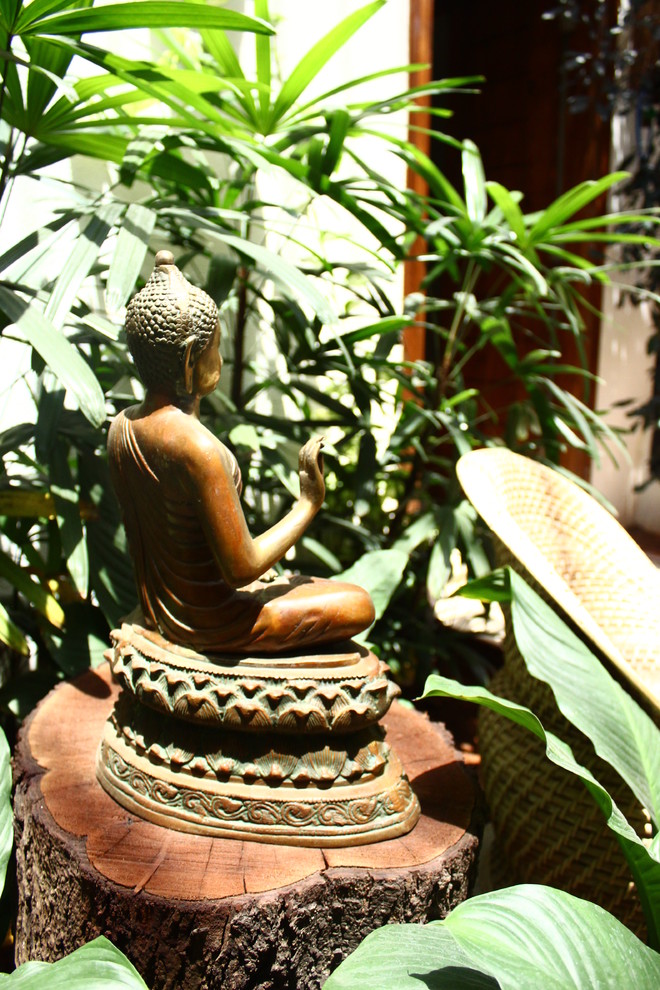 Indian garden in Bengaluru.
