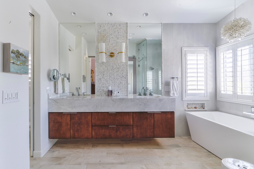 Amber Hills Redesign - Contemporary - Bathroom - Las Vegas - by User ...