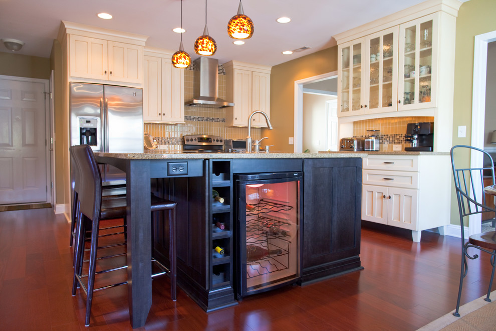 Transitional kitchen in Wilmington.