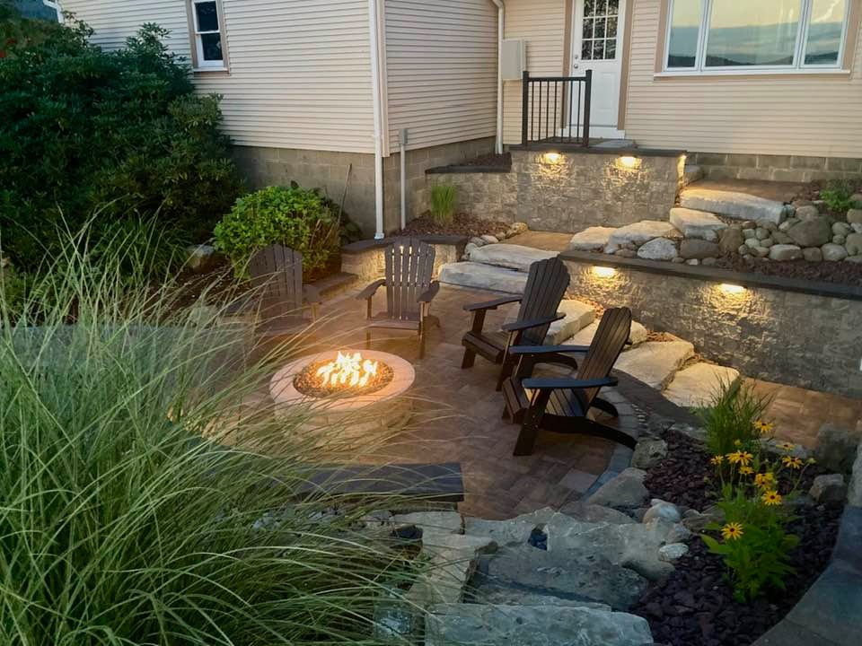 Lakewood NY Hardscape