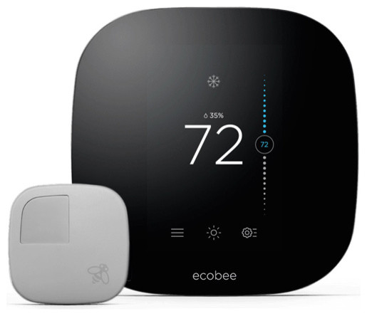 Smart Thermostat With Wi-Fi and Remote Sensor