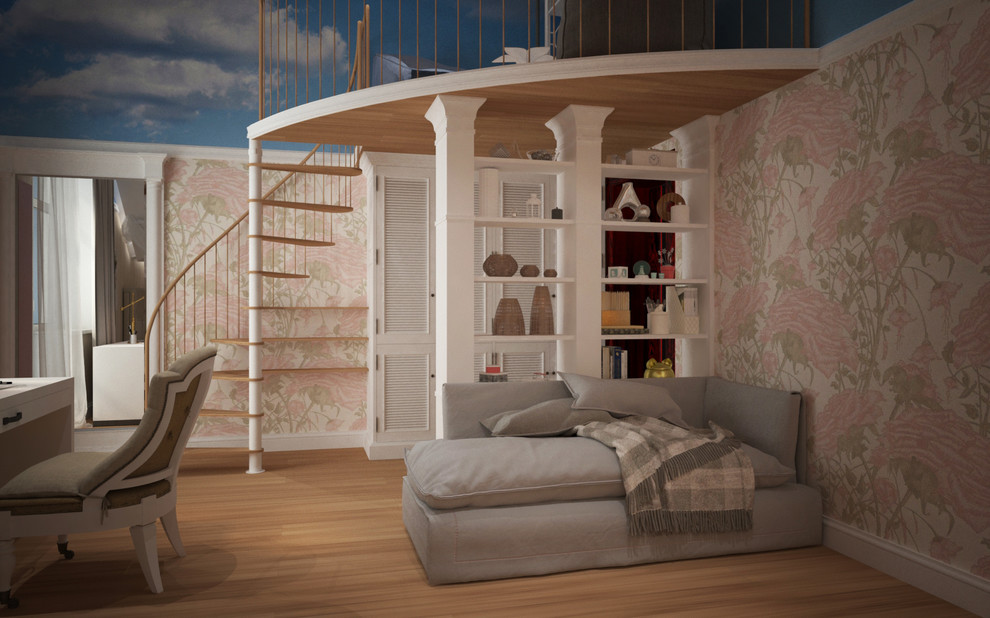 Дизайн-проект детской комнаты от «Strekoza Design»