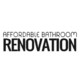 Affordable Bathroom Renovation