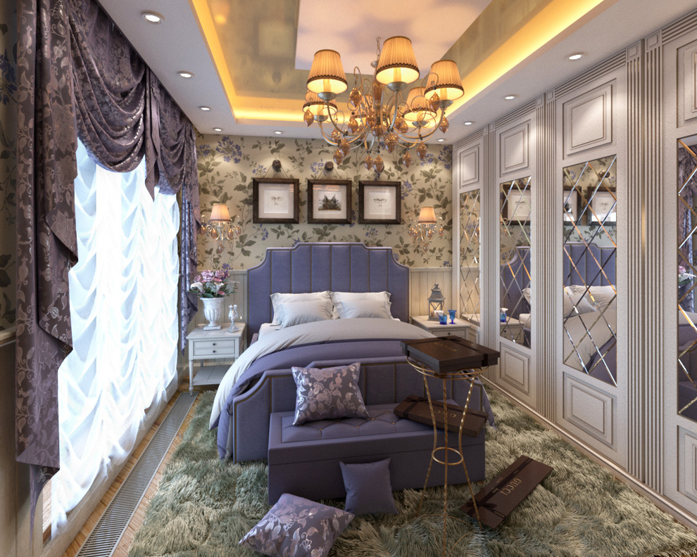 Родительская спальня. Квартира на Ленинском проспекте в Москве