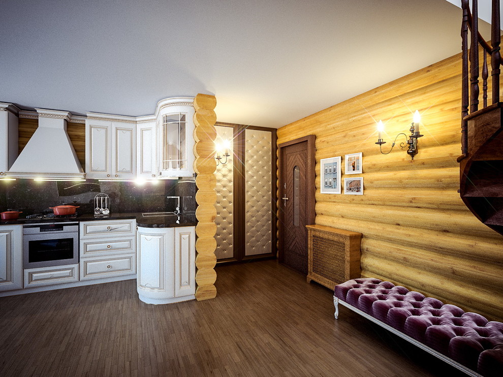 Бревенчатый дом