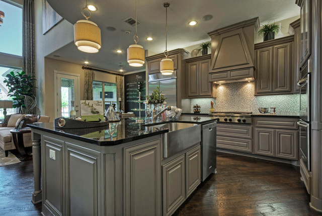 Toll Brothers Plano, TX Model - Contemporary - Kitchen - Dallas - by ...