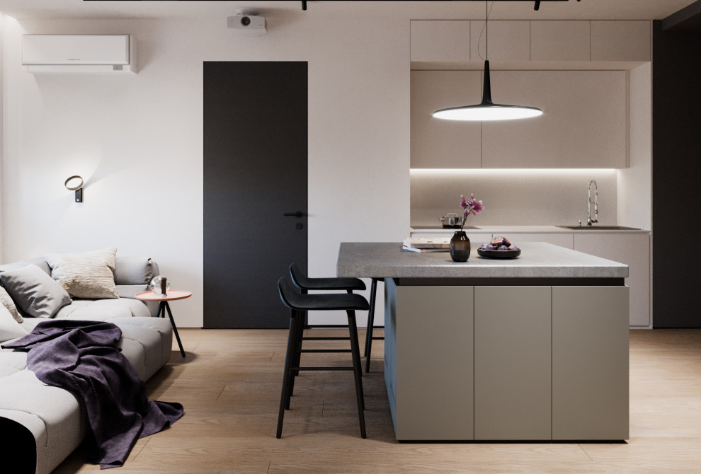 Черно-белая квартира