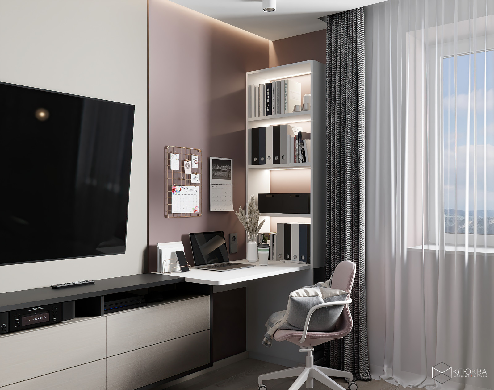 Проект однокомнатной квартиры