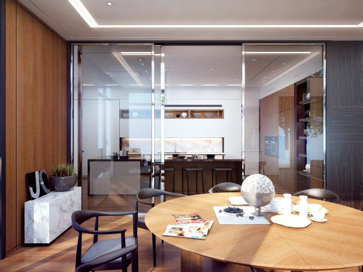 Интерьер частной виллы № 1