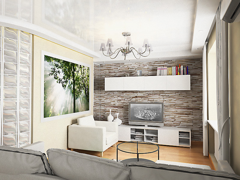 Квартира-студия для молодой пары