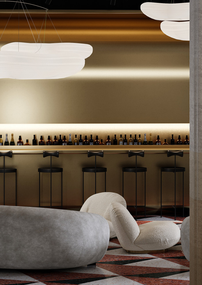 Интерьер винного ресторана и винотеки