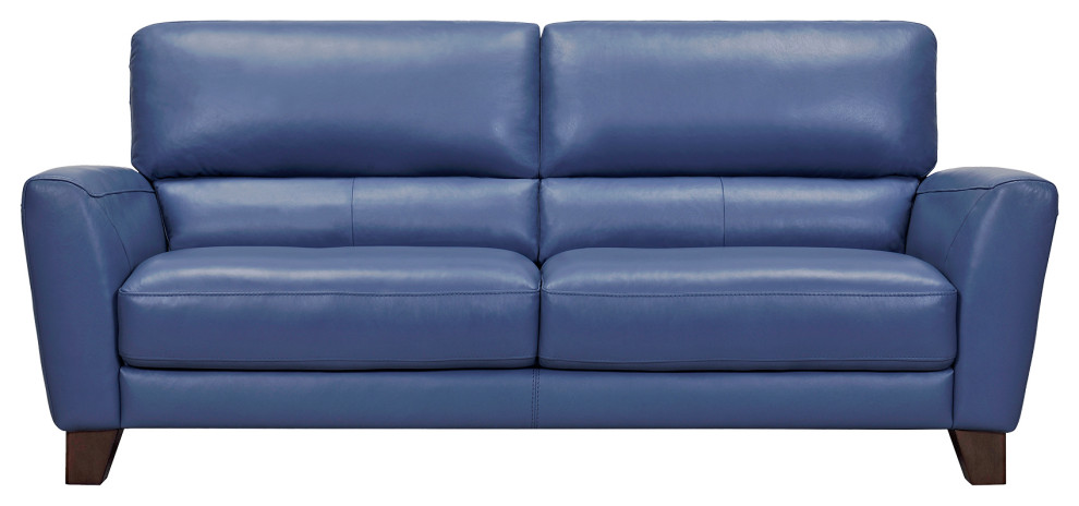 square arm bonded leather sofa thresholdtm