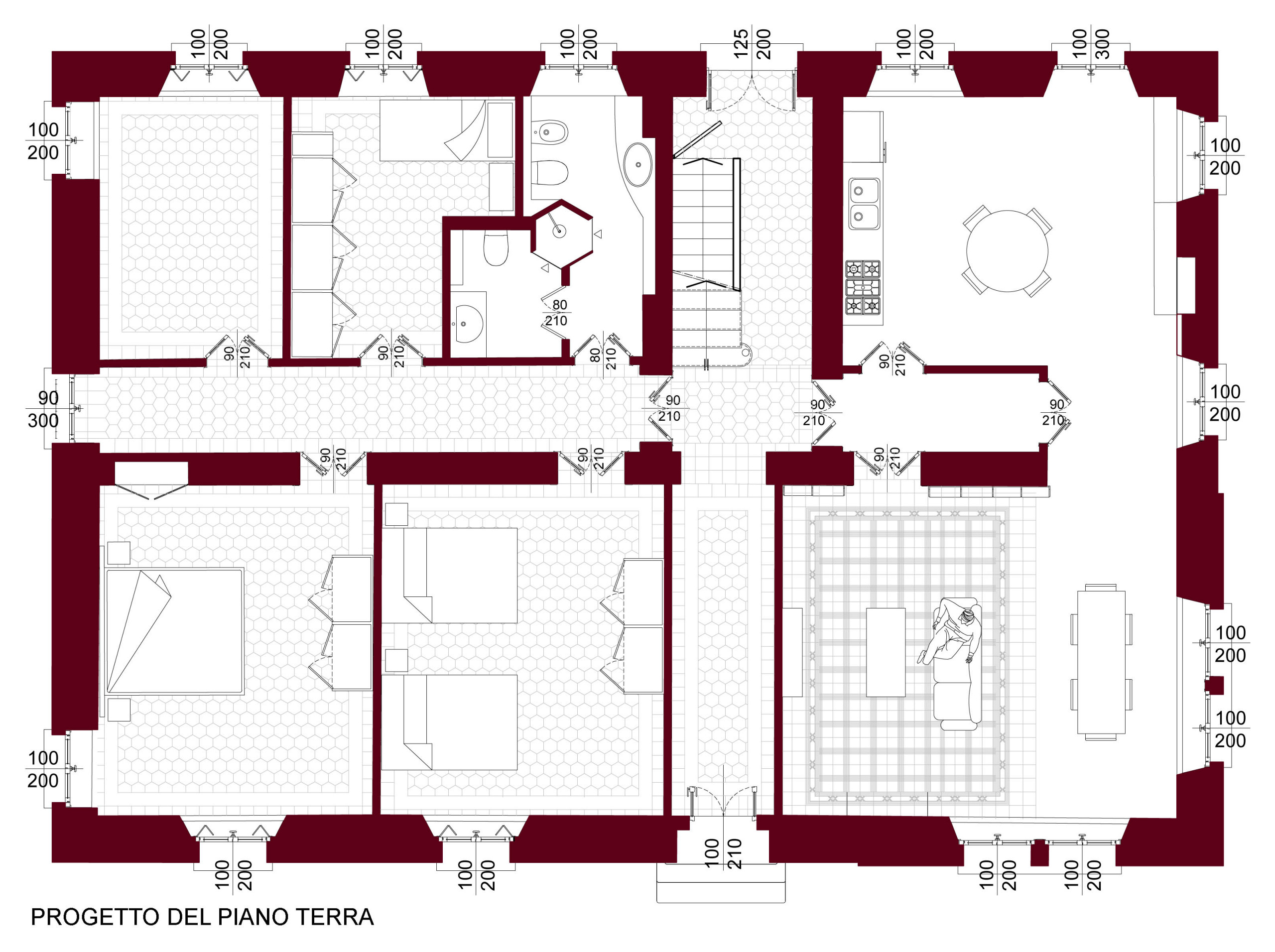 progetto Piano Terra