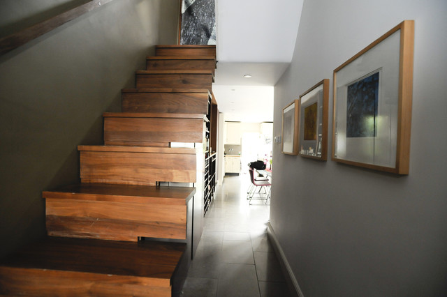 Eclectic Staircase London East London Terrace Oasis eclectic-staircase