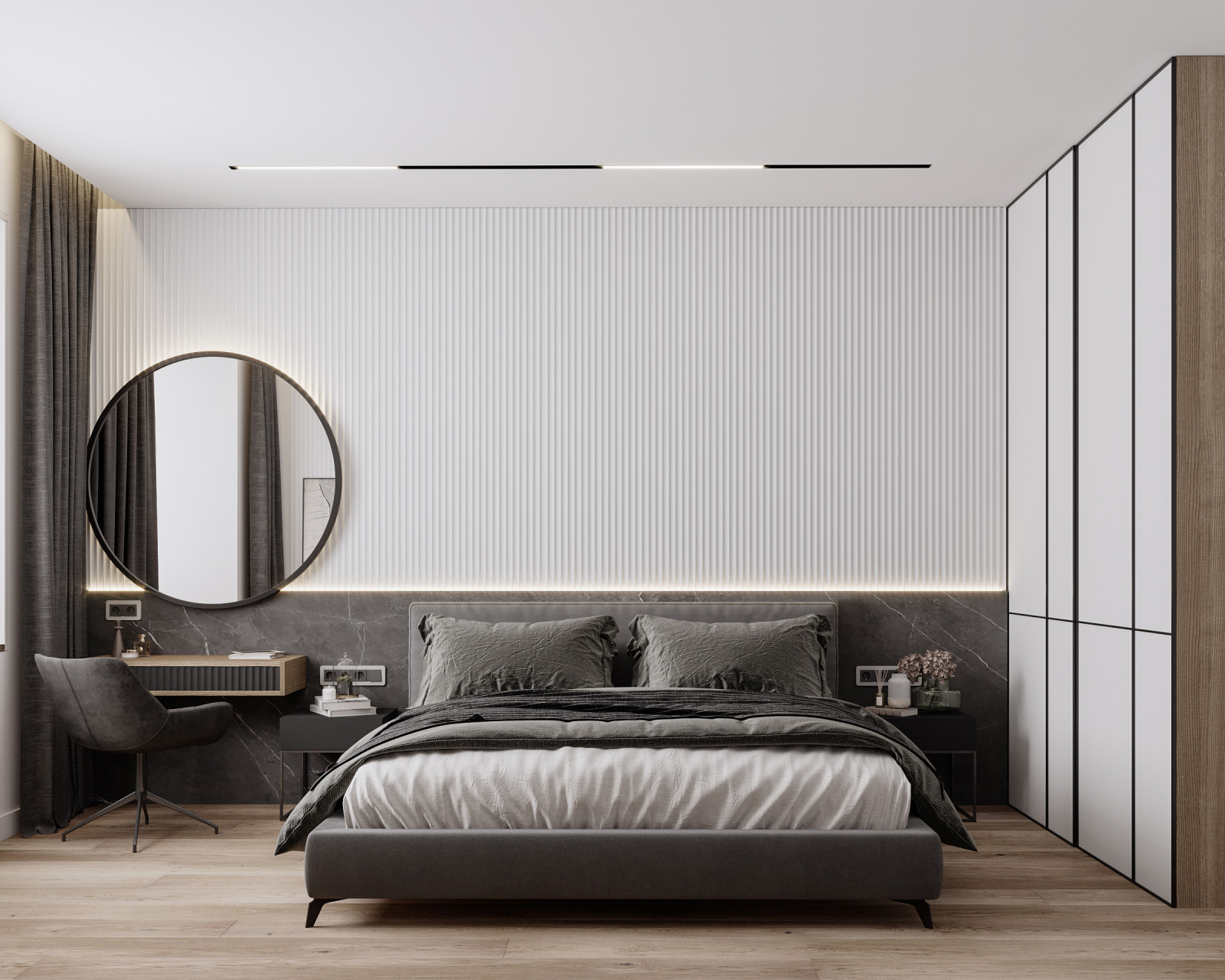 Минималистичный интерьер квартиры в Красноярске