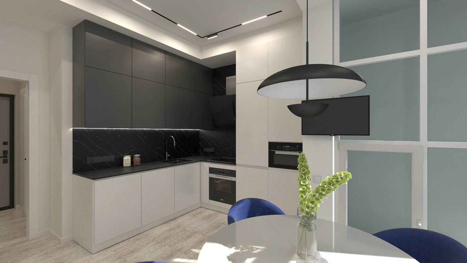 Дизайн двухкомнатной квартиры