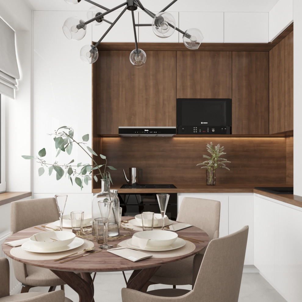 Лаконичный интерьер на улице Тимошенко