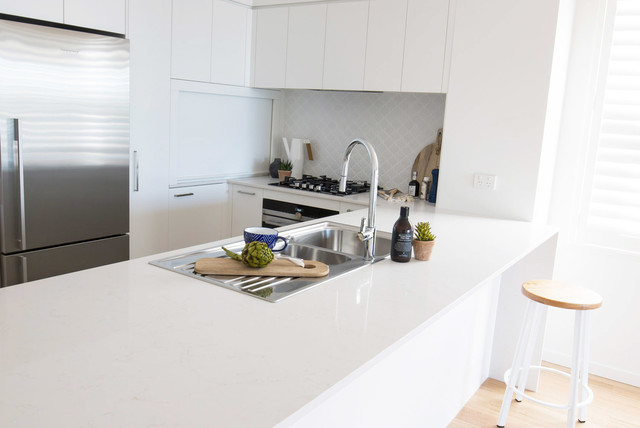 Teneriffe Riverfront Apartment skandinavisk-koekken