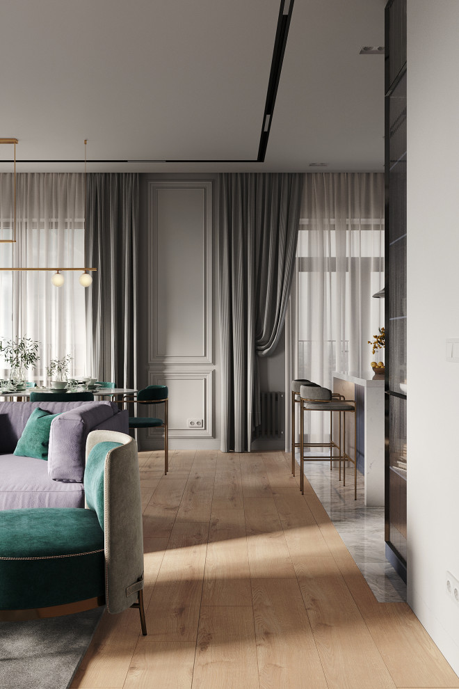 Квартира в стиле неоклассика