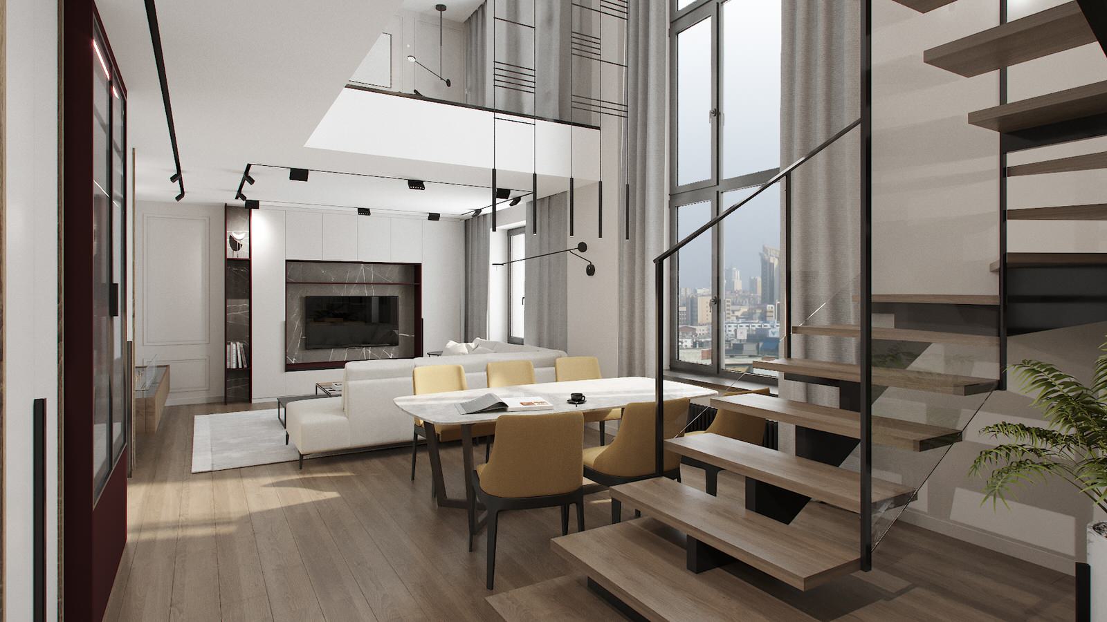 Интерьер квартиры по улице Малышева в Екатеринбурге