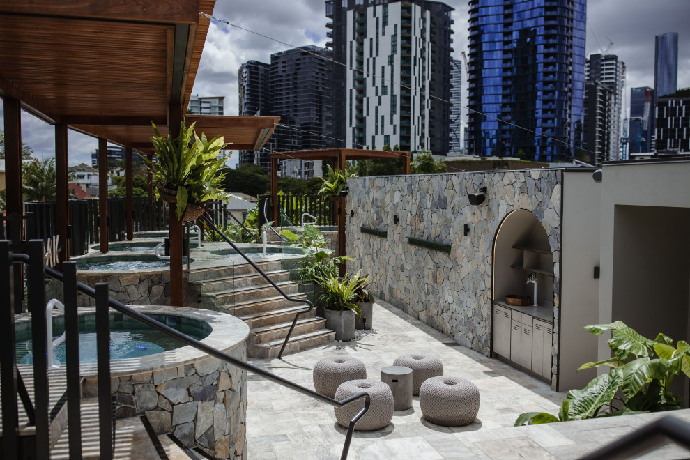 Modern patio in Townsville.