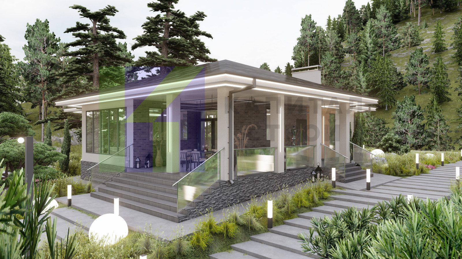 Загородный дом КС6-113,5м