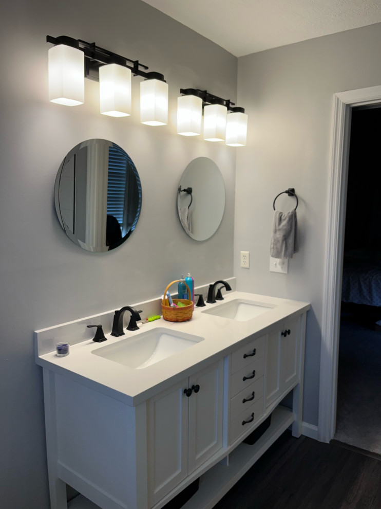 Waterfall Accent Bathroom