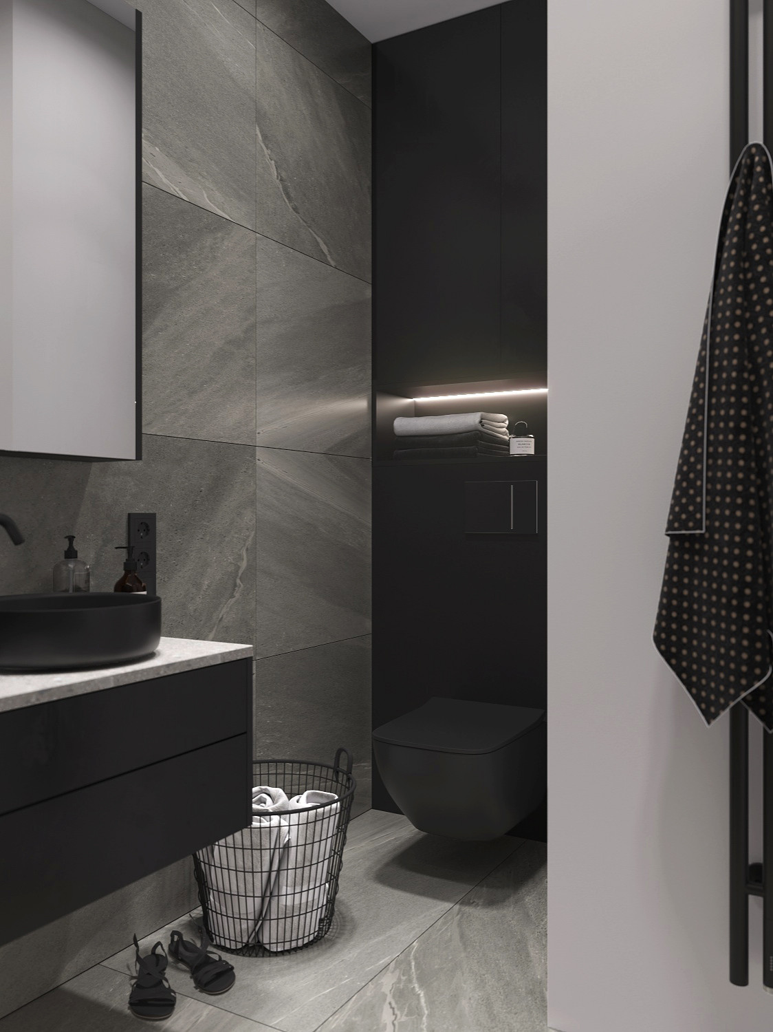 Простые формы в однушке 35 м2