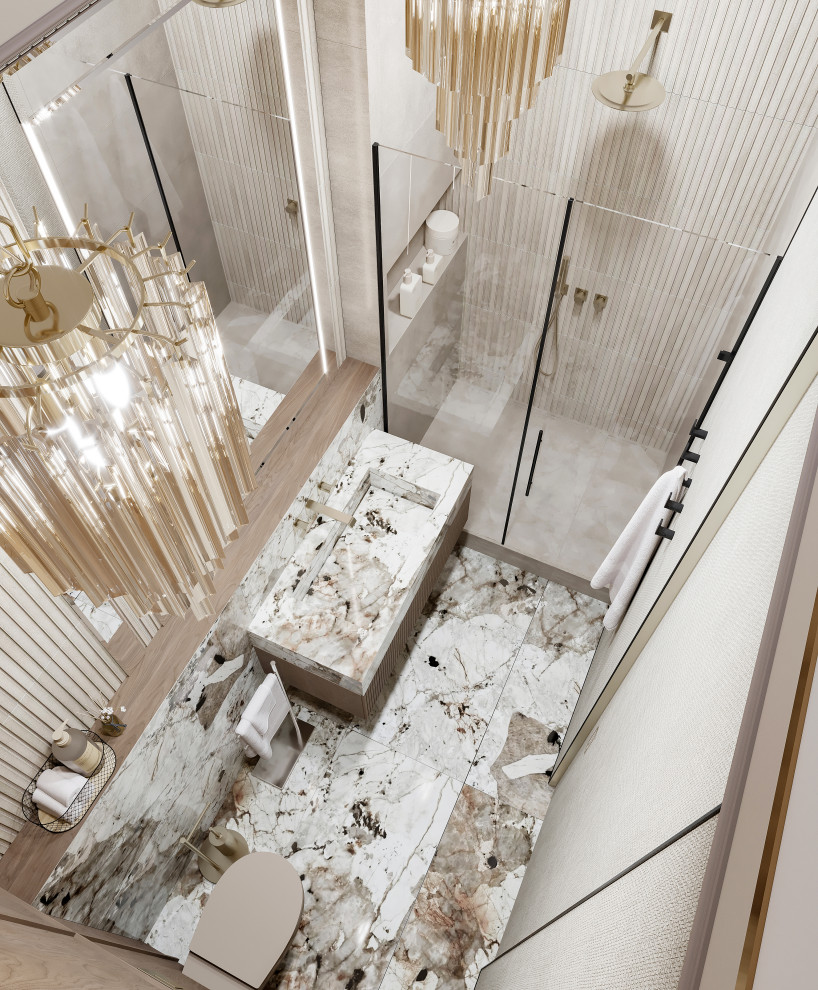 ДИЗАЙН ДВУХУРОВНЕВОГО ПЕНТХАУСА В ЖК "NOW"