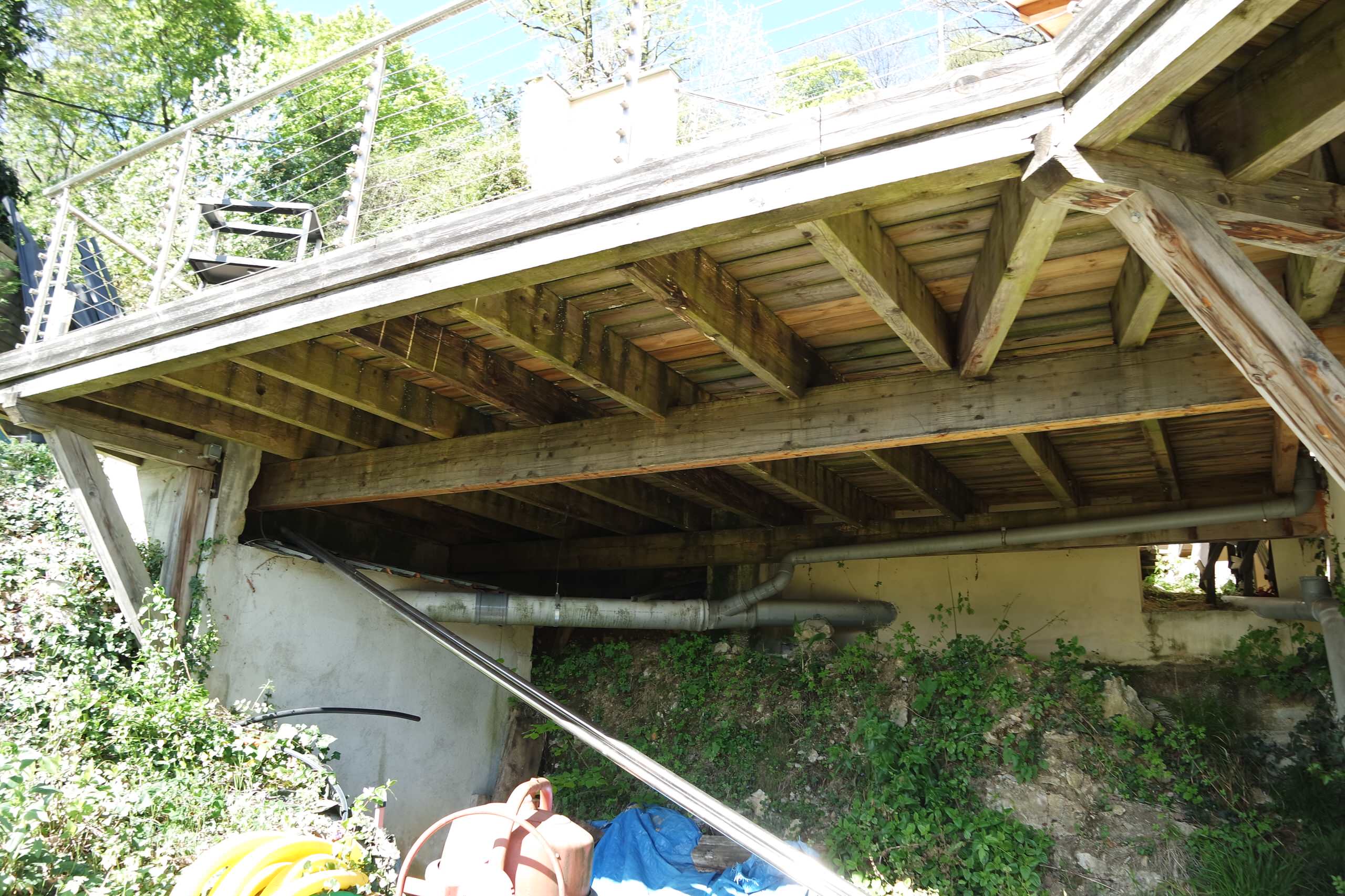 La structure avant travaux
