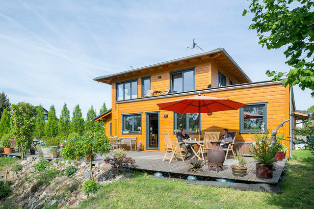 Treetop rustikal-terrasse