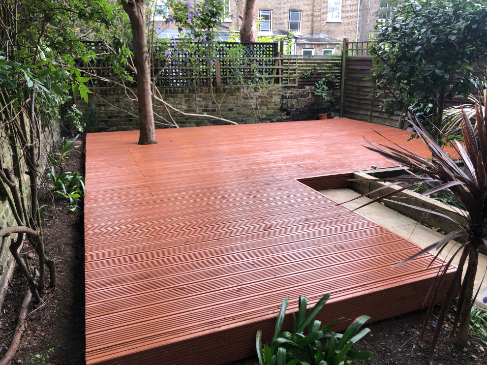 Wooden decking