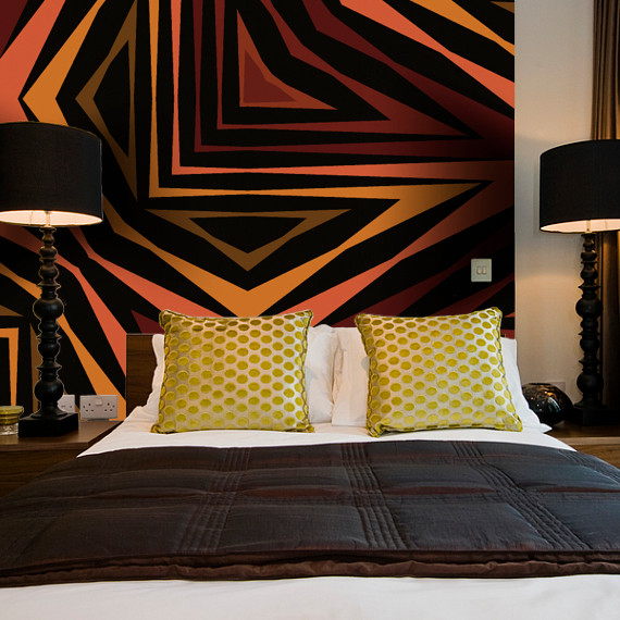 Принты обоев и стеновых панно