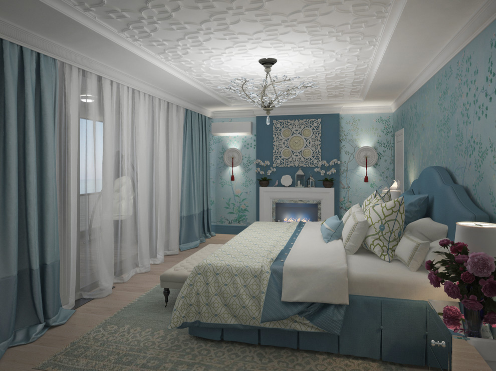 Спальня в стиле "Шинуазри"