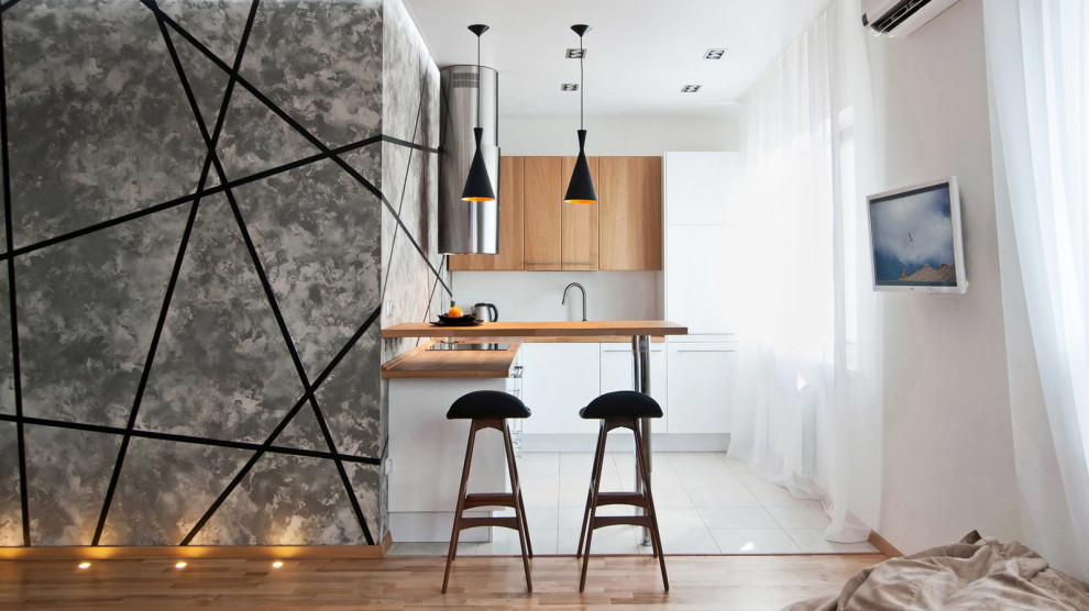 Капитальный ремонт квартиры студии в новостройке