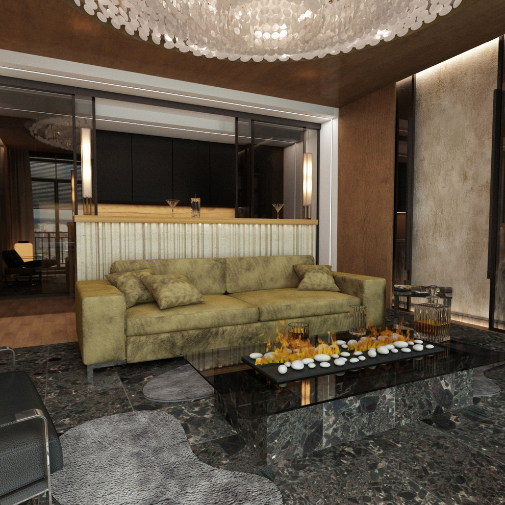 Конкурсная работа для Pinwin в конкурсе каминов Dimplex в интерьере