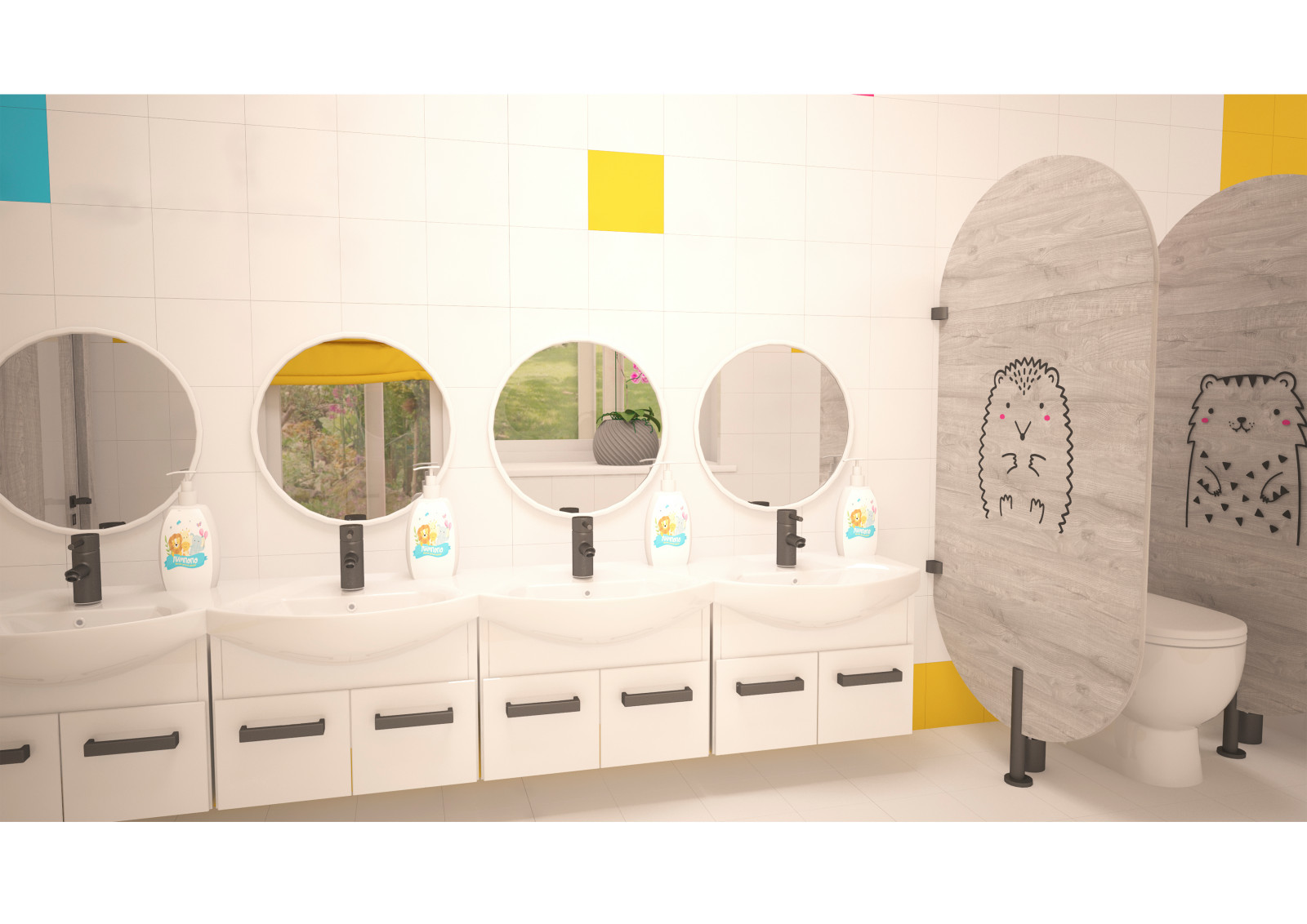 Дизайн интерьера ДС "Золотой ключик"