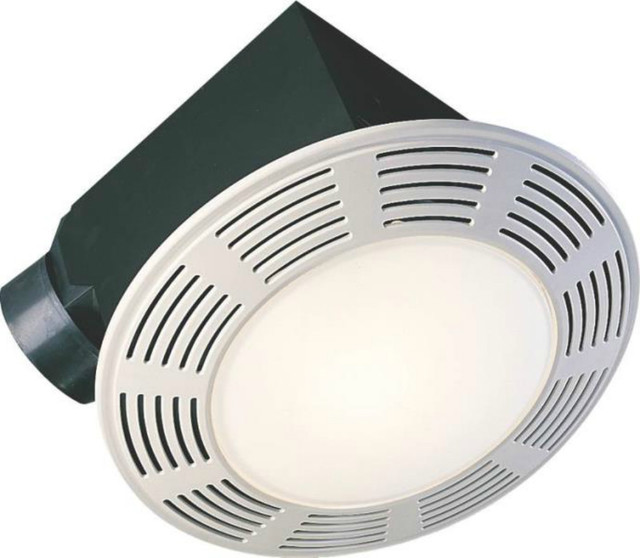 Air King Deluxe Round Exhaust Fan With, Round Bathroom Vent Fan