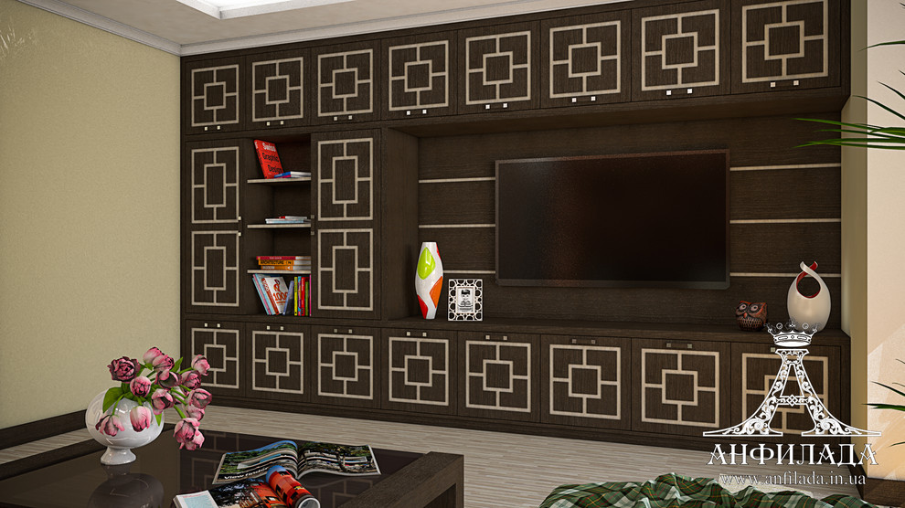 Дизайн-проект интерьера гостиной