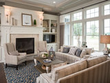 Traditional Living Room by Everything Home