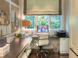 Transitional Home Office by Polsky Perlstein Architects
