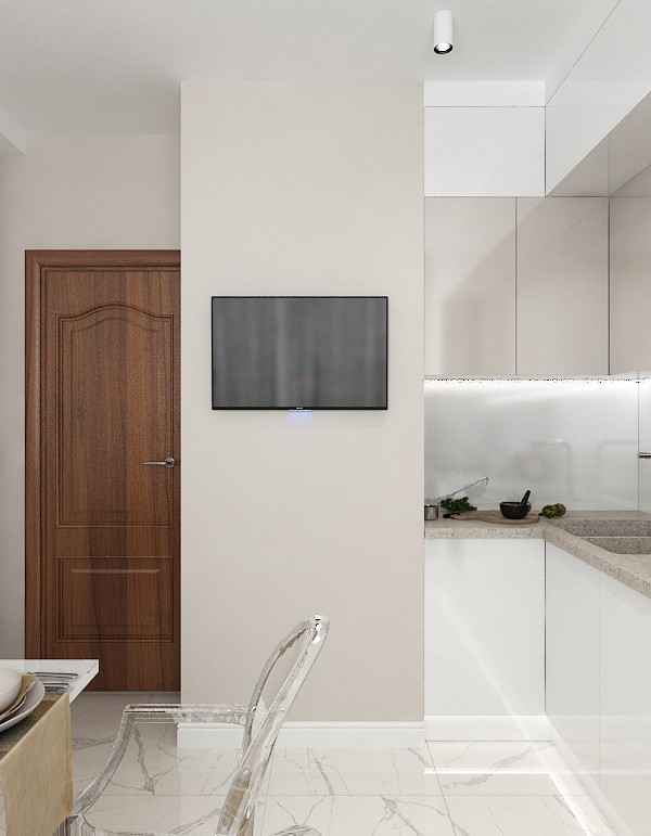 Кухня минимализм 10 кв.м.