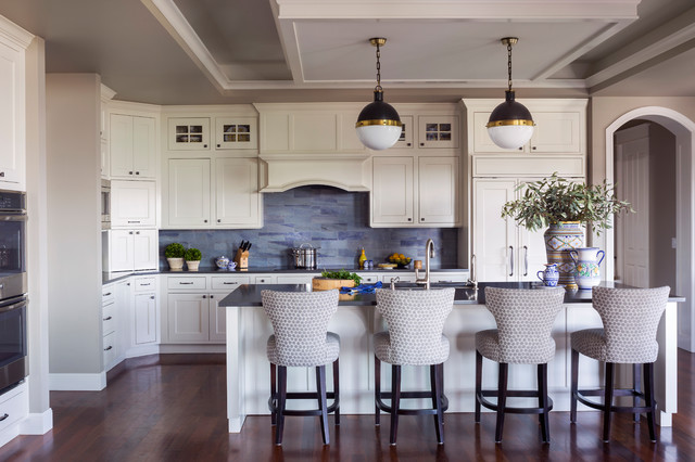 New-World Traditional Home transitional-kitchen