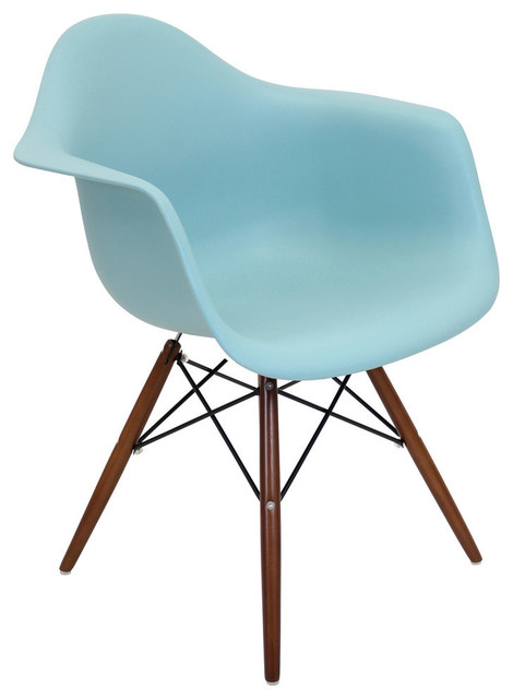 LumiSource Neo Flair Chair, Sea Green, Set of 2
