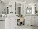 French Country Bathroom by Perkinson Homes, Inc.