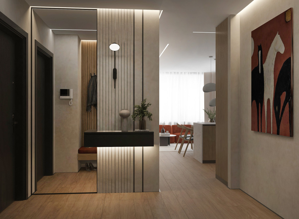 Кухня-гостиная, прихожая 34,5 м2 в ЖК Панин, г. Нижний Новгород