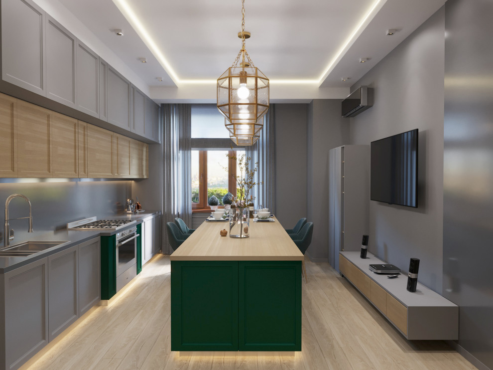 Кухня с яркими акцентами