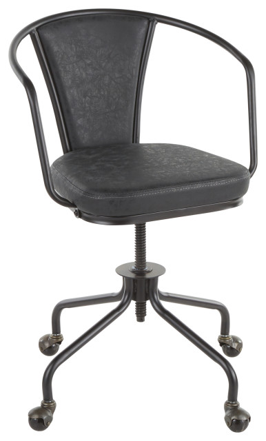 metal task chair